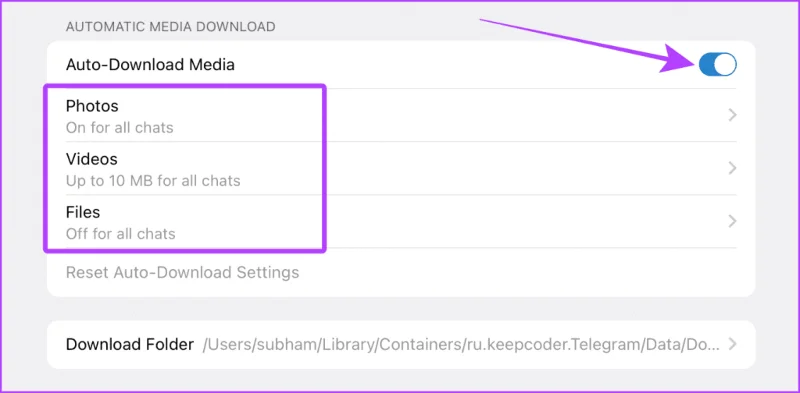 Hoe u via Telegram gedownloade bestanden kunt vinden op Android, iPhone en Mac