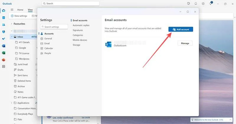 Pasos para Sincronizar Microsoft Outlook con Gmail