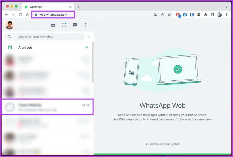 WhatsApp-groepsmeldingen permanent dempen