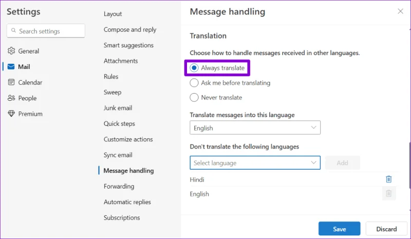 Come tradurre le email in Microsoft Outlook