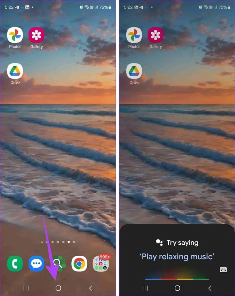 Hoe Google Assistant te openen op Samsung en andere Android-telefoons