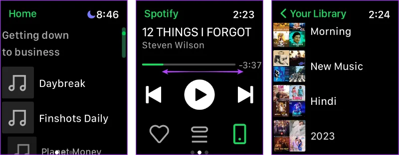 Spotify gebruiken op Apple Watch zonder iPhone