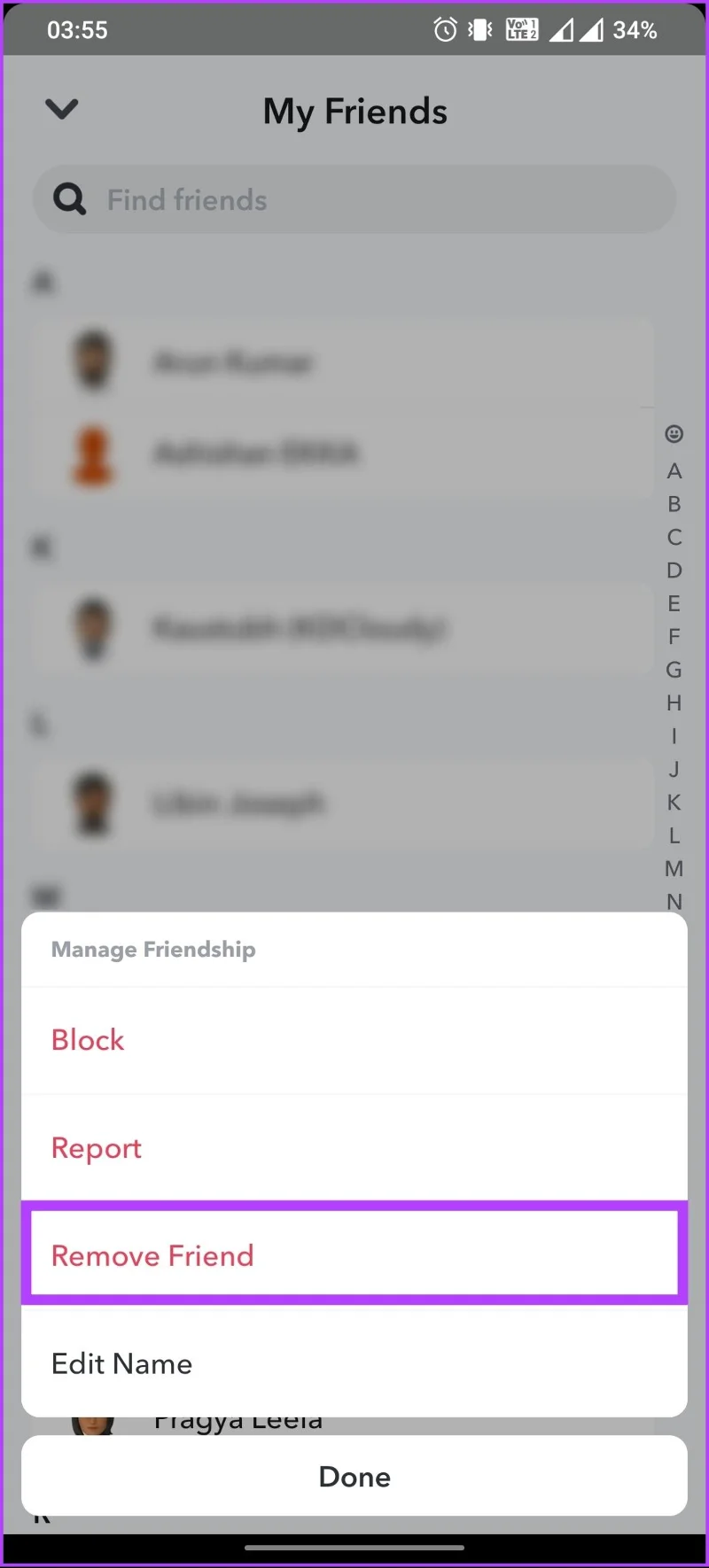 วิธีลบเพื่อนใน Snapchat: 2 วิธีด่วน