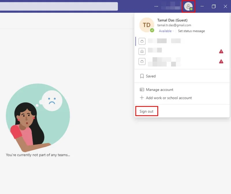 Microsoft Teamsの修正: 接続できませんでした