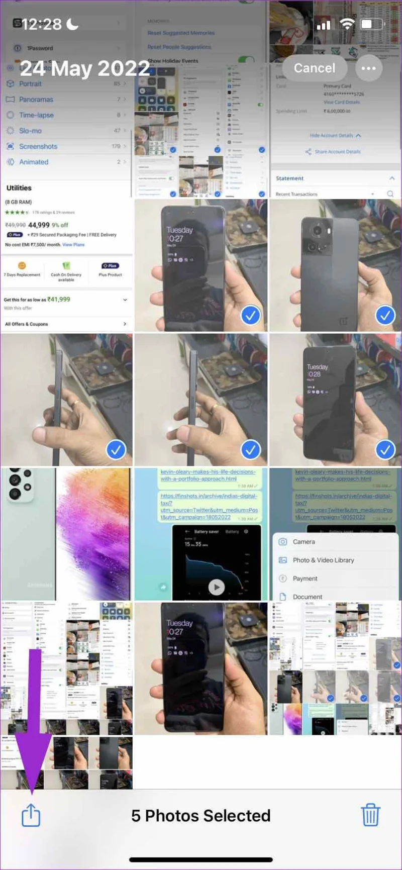 วิธีส่งรูปถ่ายหลายรูปบน WhatsApp สำหรับ iPhone และ Android