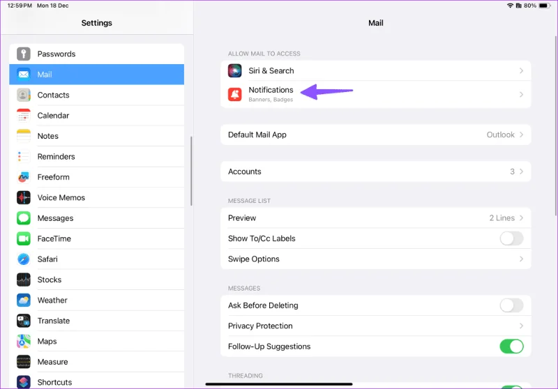 Top 10 des façons de réparer l'iPad qui ne reçoit pas d'e-mails