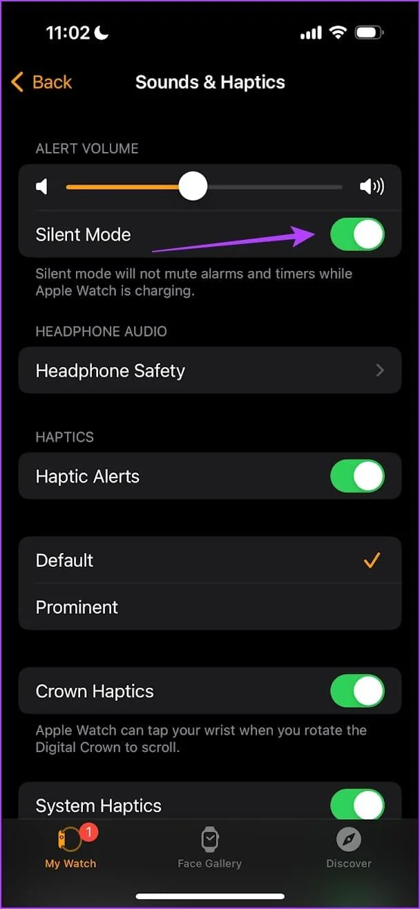 Come regolare il volume su Apple Watch