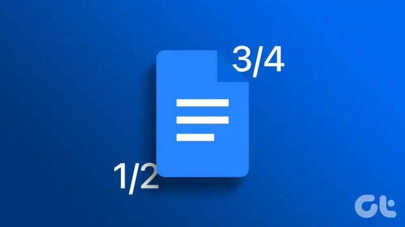 4 meilleures façons de créer une fraction dans Google Docs