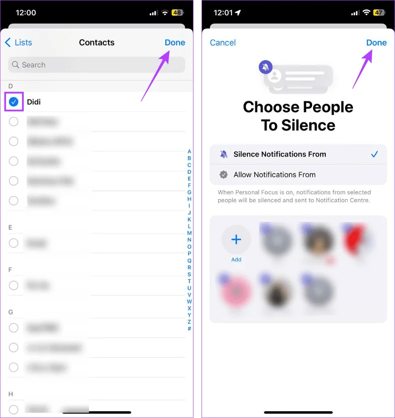 Kun je de naam van de afzender verbergen in iPhone-berichten?