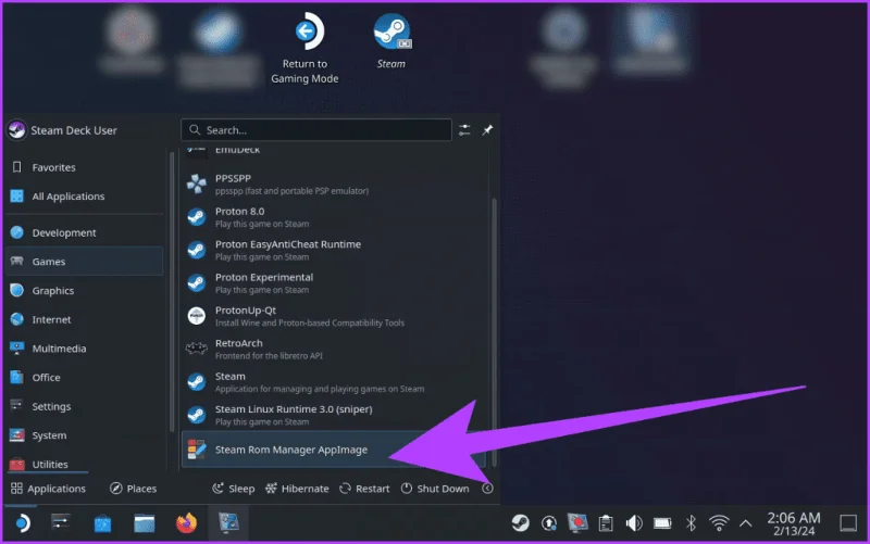 Comment installer EmuDeck sur Steam Deck