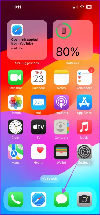 Las 6 mejores soluciones para las pegatinas que no funcionan en la aplicación Mensajes del iPhone