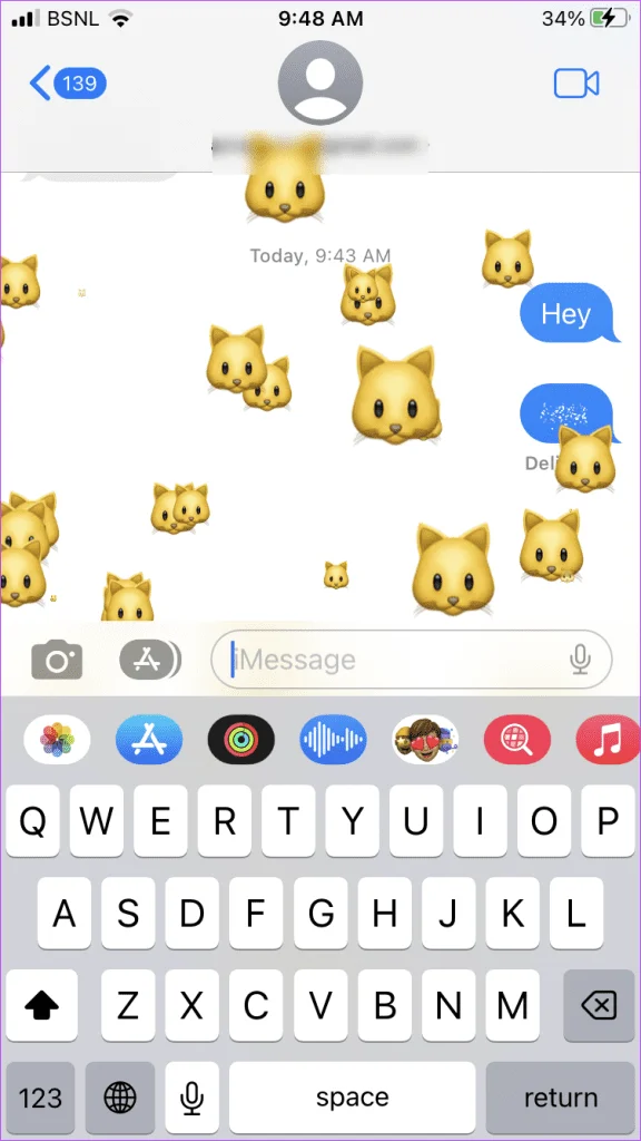Top 9 iMessage-trucs zoals Pew Pew om speciale effecten op de iPhone toe te voegen