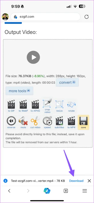 Top 4 manieren om GIF naar MP4 op iPhone te converteren