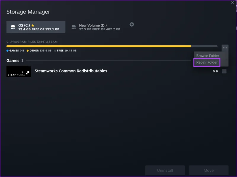 Las 7 formas principales de solucionar el error 'Steam atascado al verificar la instalación' en Windows