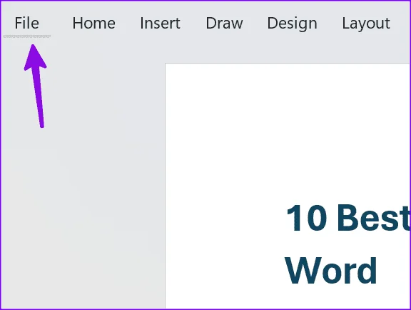 解決無法在 Microsoft Word 中輸入的 10 種最佳方法
