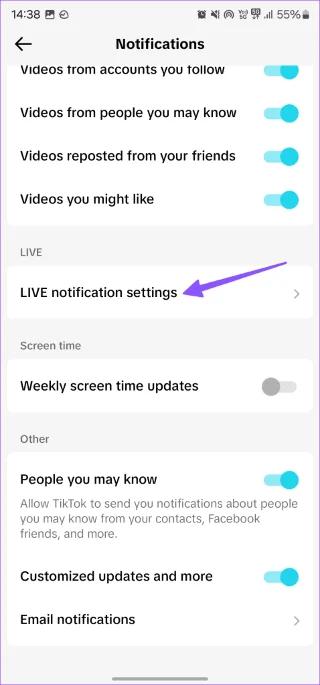 Top 10 manieren om TikTok-meldingen te repareren die niet werken op iPhone en Android