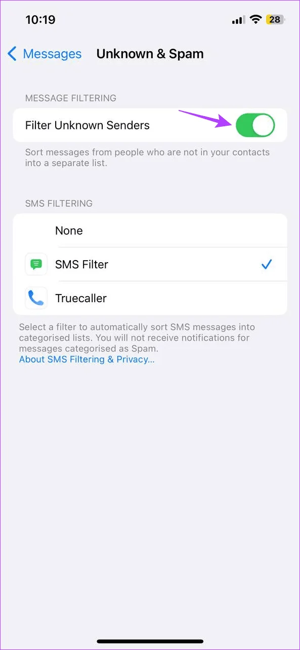 Kun je de naam van de afzender verbergen in iPhone-berichten?
