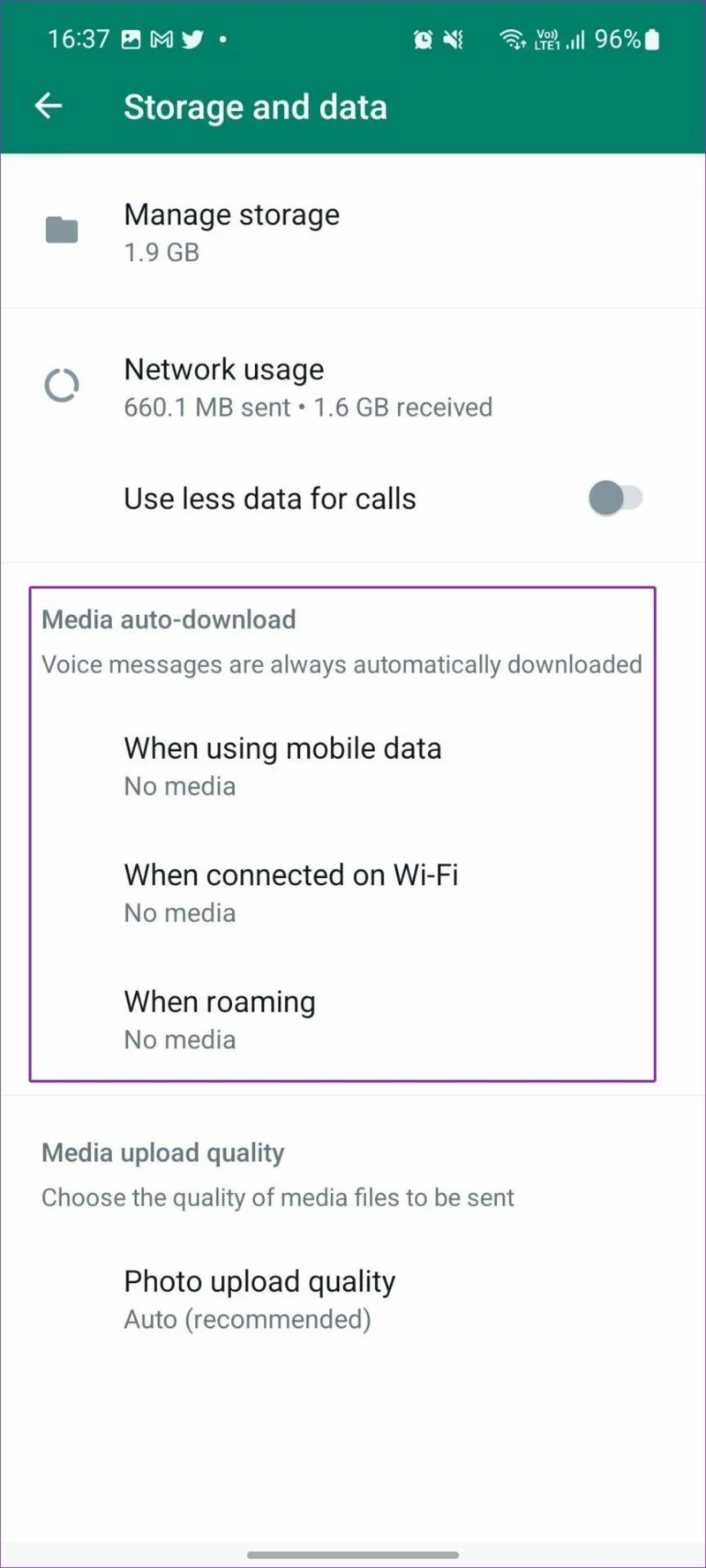 Hoe u kunt voorkomen dat foto's en video's automatisch worden gedownload op WhatsApp