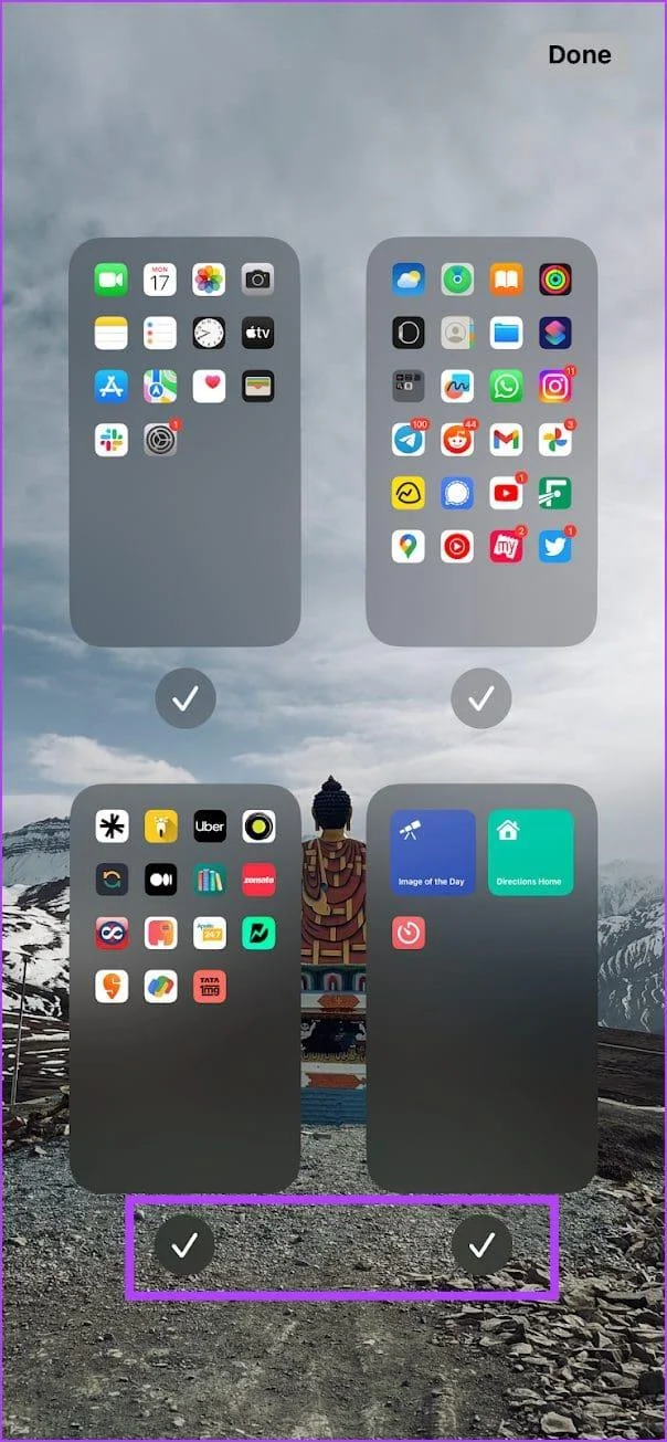 15 beste ideeën voor de lay-out van het startscherm op de iPhone