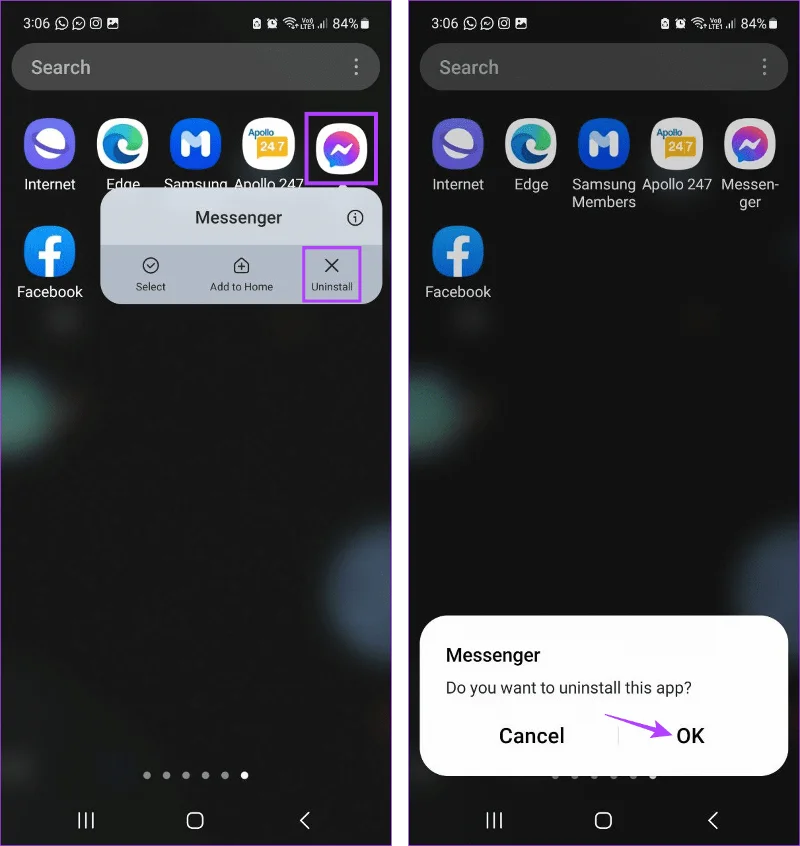 Uitloggen bij Facebook en Messenger op alle apparaten