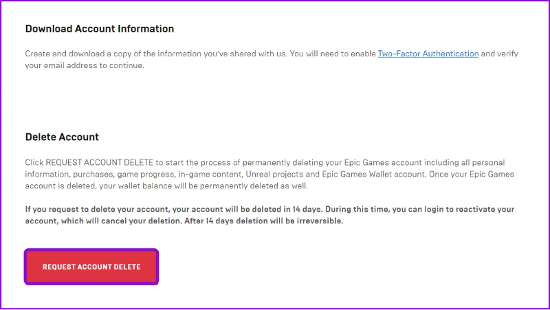 Come eliminare un account Fortnite su tutte le piattaforme