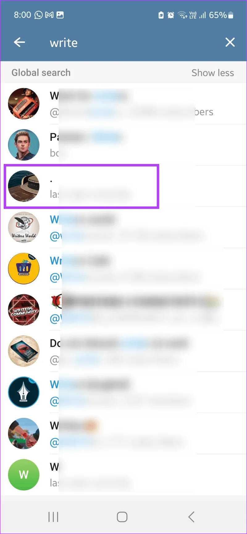 6 modi per cercare persone su Telegram