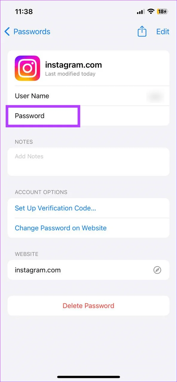 Cómo encontrar su contraseña de Instagram en cualquier dispositivo