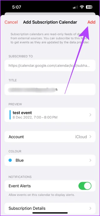 Hoe Google Agenda op de iPhone te gebruiken en te delen