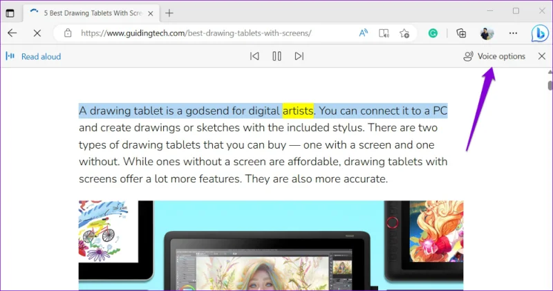 Hoe de voorleesfunctie in Microsoft Edge te gebruiken