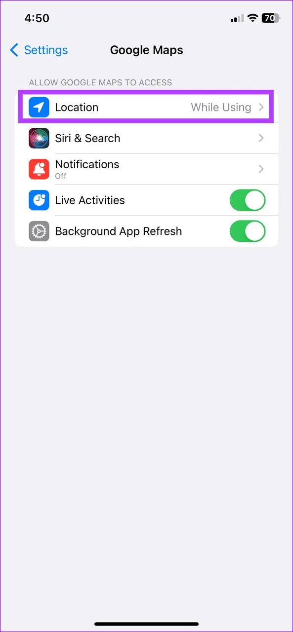Comment réparer le partage de position qui ne se met pas à jour dans Google Maps sur le téléphone