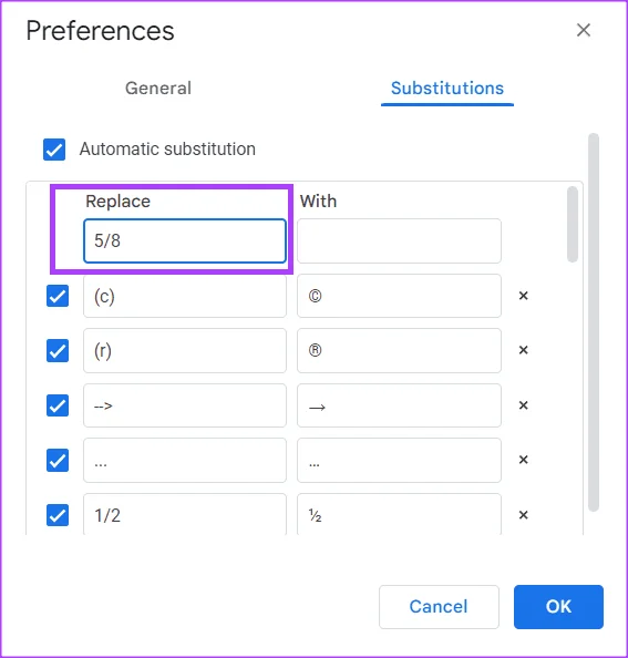 4 meilleures façons de créer une fraction dans Google Docs