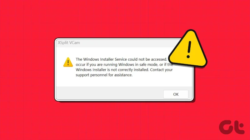 Las 7 formas principales de reparar el error de no poder acceder al servicio Windows Installer