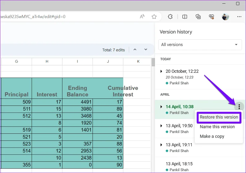 4 modi per correggere le formule che non funzionano in Fogli Google