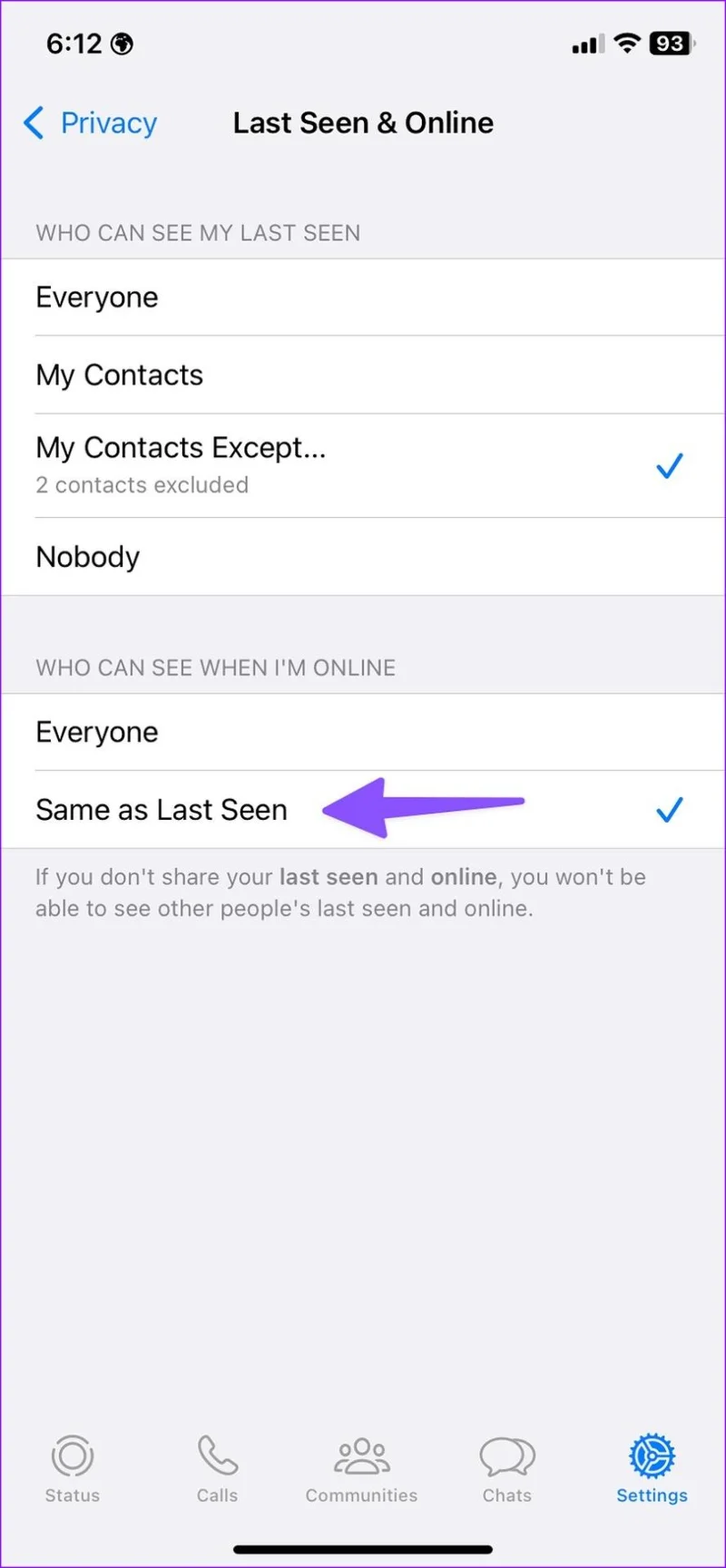 วิธีซ่อนการออนไลน์ล่าสุดและสถานะออนไลน์ใน WhatsApp บนมือถือและเดสก์ท็อป