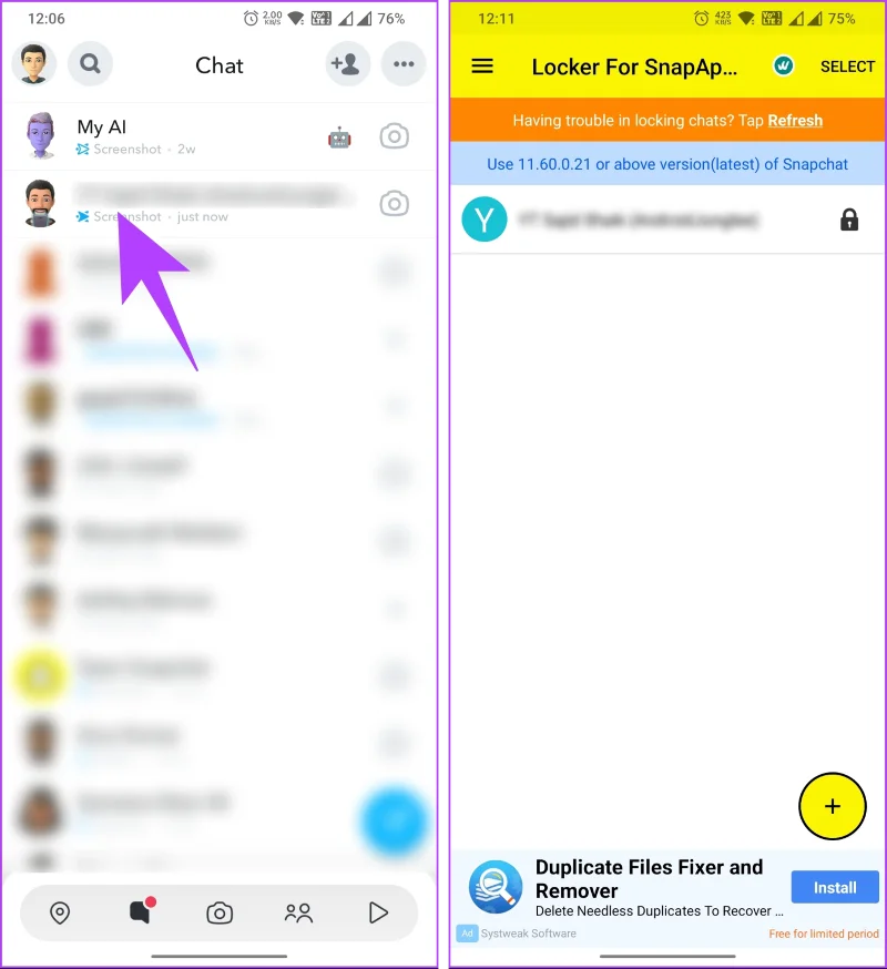 7 semplici modi per nascondere le conversazioni su Snapchat