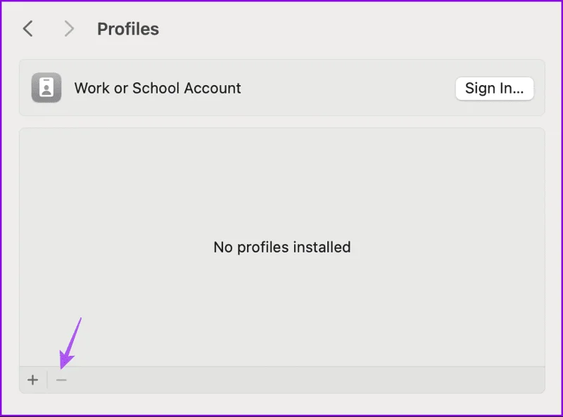 4 meilleurs correctifs pour « Ces paramètres ont été configurés par une erreur de profil » sur Mac