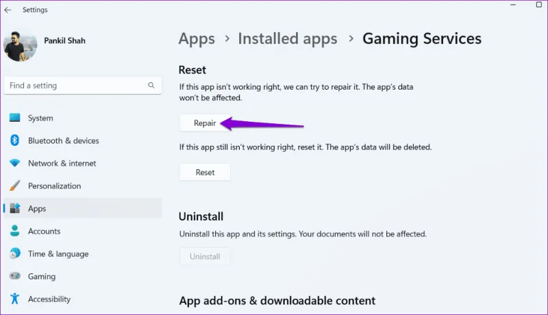 Les 7 meilleures façons de réparer les services de jeux ne seront pas mis à jour sous Windows