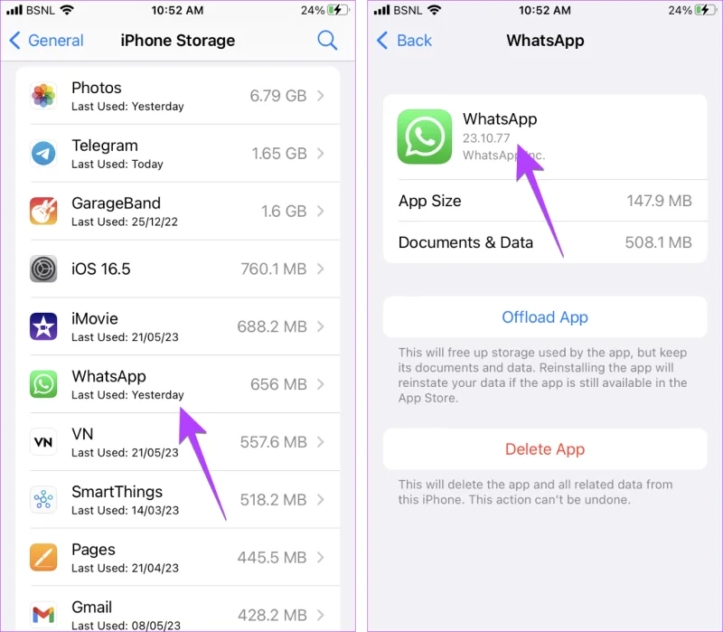 Hoe de app-versie op iPhone en Android te controleren
