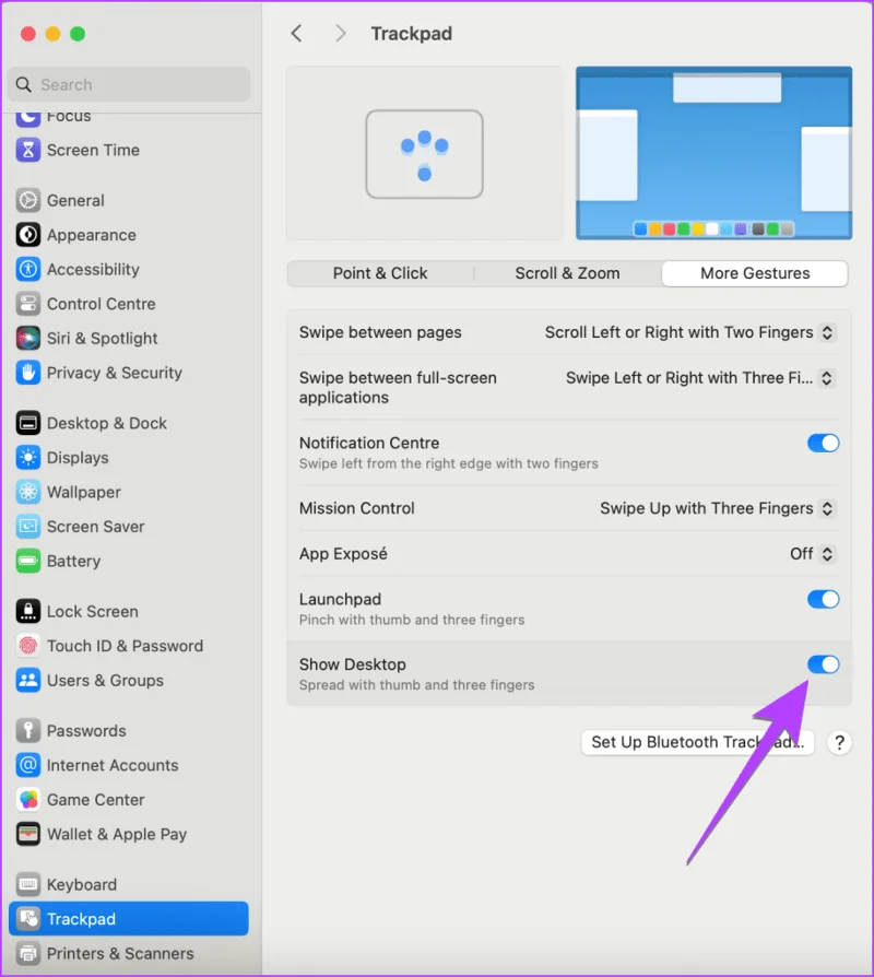 4 modi per mostrare il desktop su un Mac