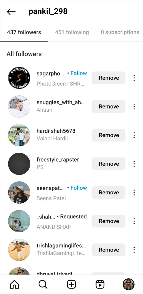 Come vedere i follower recenti su Instagram