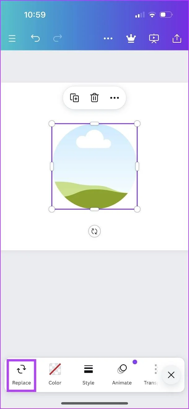 Comment recadrer des images en formes dans Canva