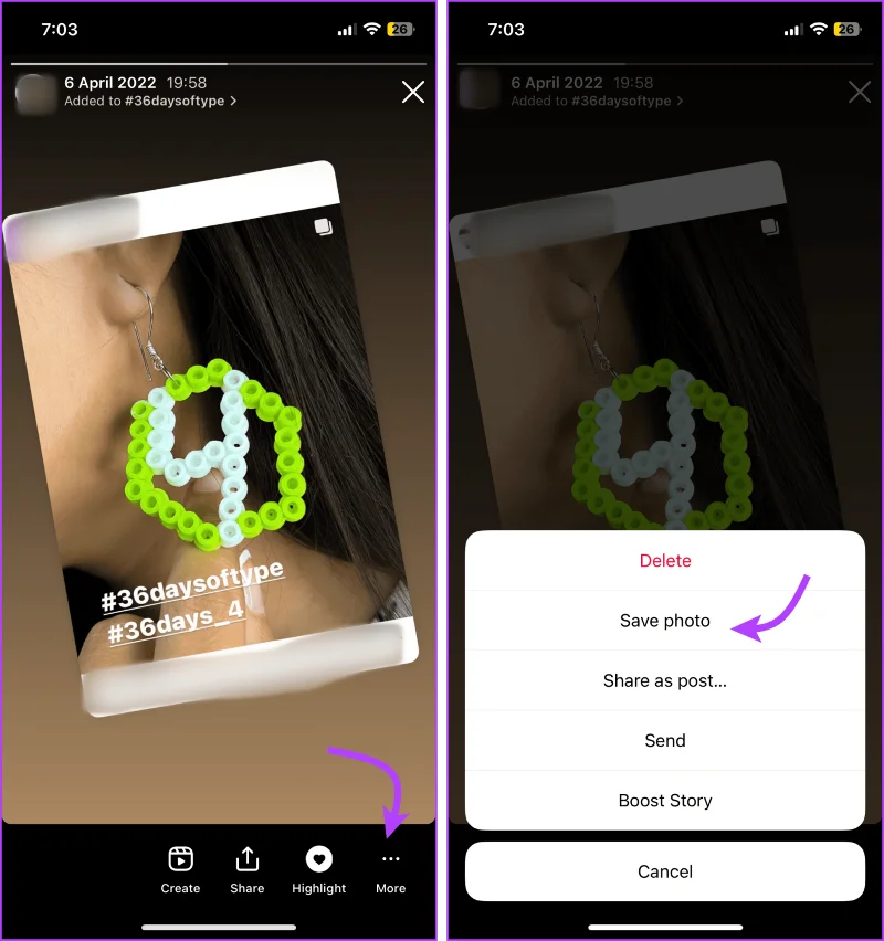 Come scaricare e salvare gli highlights di Instagram sul telefono o sul PC