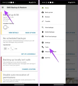 Hoe meerdere of alle tekstberichten op Android te verwijderen