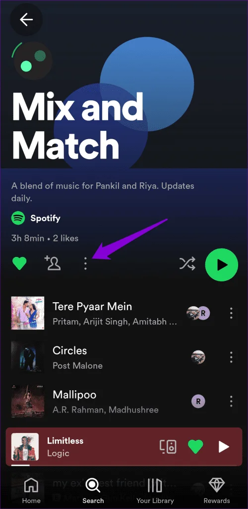 Top 8 manieren om Spotify Blend te repareren werkt niet op Android en iPhone