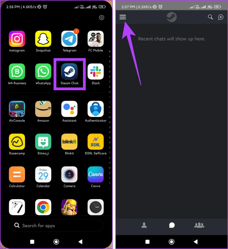 Comment apparaître hors ligne ou invisible sur Steam (sans dire hors ligne)