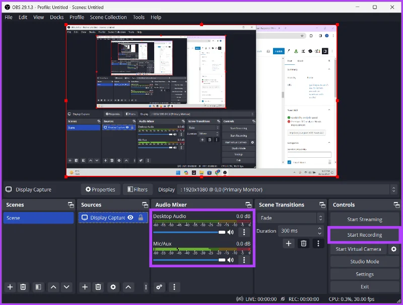 3 façons simples d'enregistrer un enregistrement sous Windows avec audio