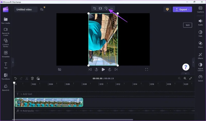 Cómo rotar vídeos en Windows 11