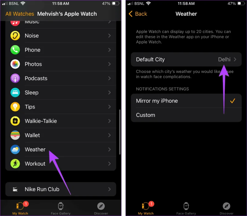 Hoe u de weerlocatie op iPhone, iPad of Apple Watch kunt wijzigen