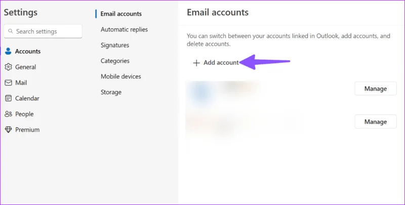Ajouter un compte dans la nouvelle application Outlook
