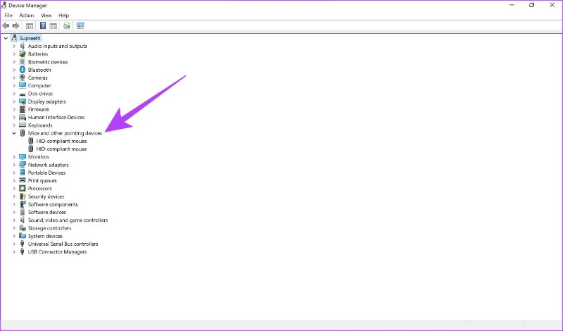 Las 8 formas principales de arreglar el cursor del mouse que no se muestra en Windows 11
